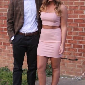 Pink revolve two piece